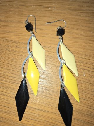 Pendientes largos geométricos
