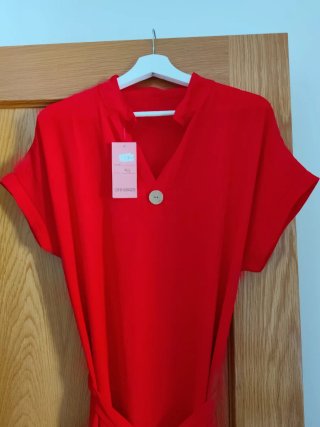Vestido rojo talla M