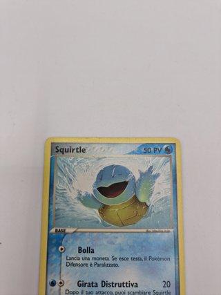 Squirtle 83/112 Ex Rossofuoco Verdefoglia Comune