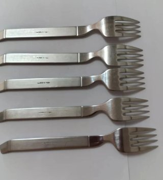 Lote 35 cubiertos cuchillo y tenedor Mariscal