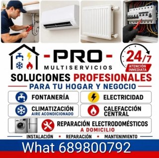 Electricidad y fontanería