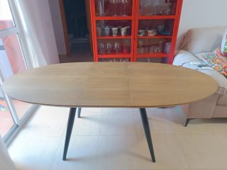 Didier Mesa de comedor extensible ovalada 160/200
