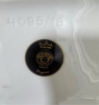 Jarrón Versace Rosenthal Medusa 18cm
