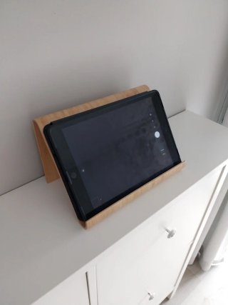 Soporte Tablet Ikea Madera
