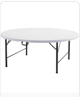 Mesas redondas de 180 cm  Ideales para eventos