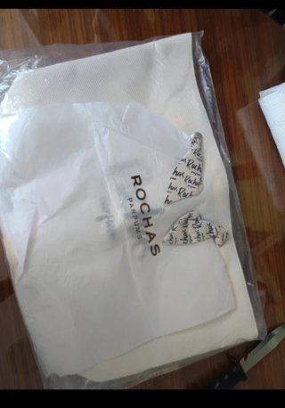 Bolso de playa Rochas crema