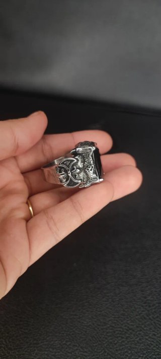 Pack 4 anillos góticos/punk