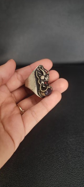 Pack 4 anillos góticos/punk