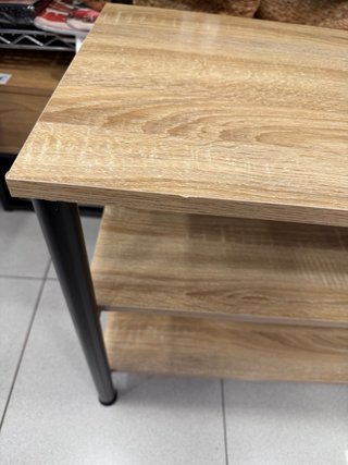 Perchero Zapatero Metálico y Madera