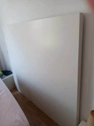Cabecero de cama IKEA MALM blanco