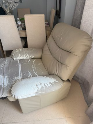 Sillón de masaje beige