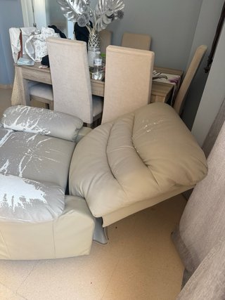 Sillón de masaje beige