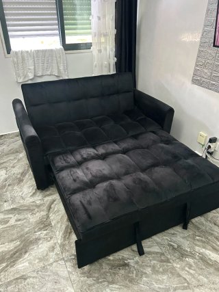 Sofá Cama Negro