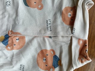 2 Camisetas Bebé Cuello Cisne Manga Larga