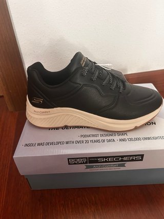 Zapatillas Skechers Mujer Talla 37 Negras