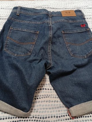 Pantalón corto vaquero juvenil