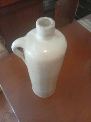 Botella Antigua Gres S XIX