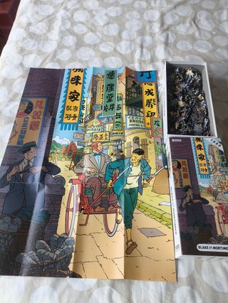 Puzzle Blake y Mortimer 1000 piezas