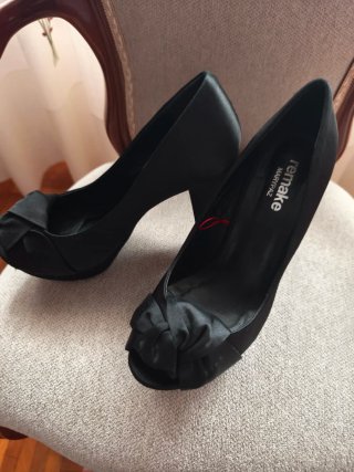 Zapatos de fiesta negros Remake Marypaz T.36