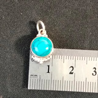 Colgante Plata 925 Turquesa