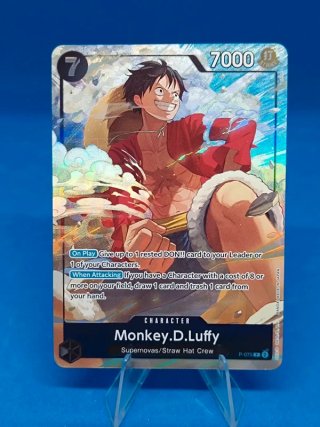 Monkey D. Luffy carta TCG English P-075 Promo