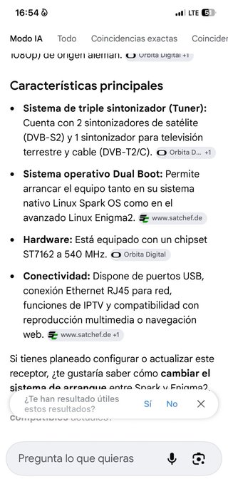 Decodificador Satélite GM Germany Spark Triplex