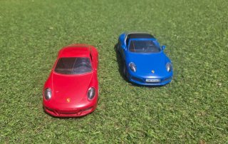 2 Coches de Juguete Porsche