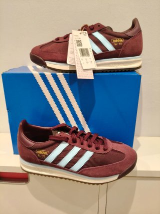 Zapatillas Adidas SL 72 Talla 40 burdeos