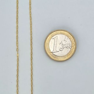 Cadena de oro de 18k. Bilbao. 1.34 gr. 39cm.