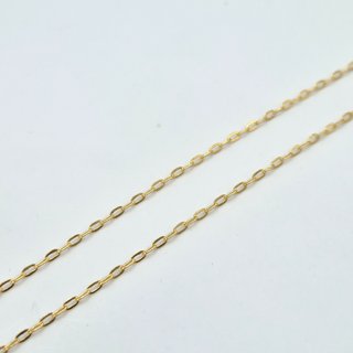 Cadena de oro de 18k. Bilbao. 1.34 gr. 39cm.