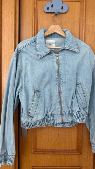 Bomber vaquera Mango Talla M