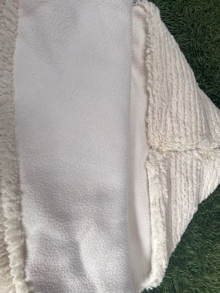 Saco capazo lana bebé gris nuevo