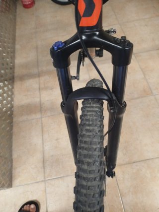 Bicicleta Scott MTB Negra