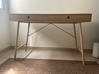 Escritorio madera 120 cm sin usar