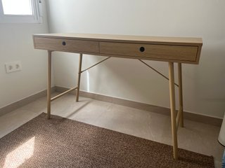 Escritorio madera 120 cm sin usar