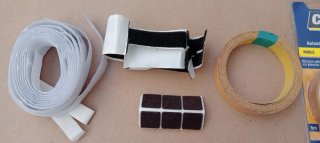 Cintas para madera cantineras velcro persiana