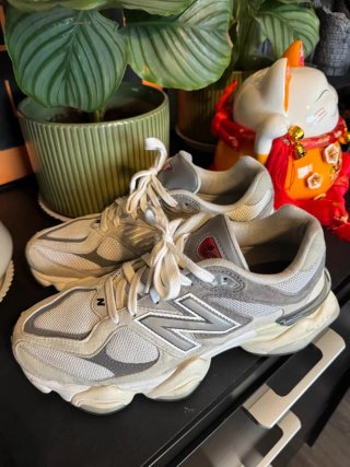 New Balance 41.5 Gris/Blanco Unisex