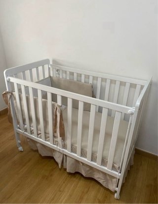 Cuna Uzturre madera blanca