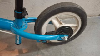 Bicicleta sin pedales Decathlon azul