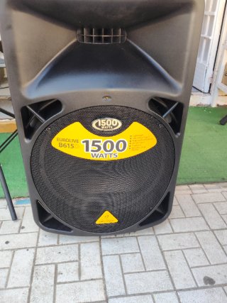 Altavoz Activo Negro