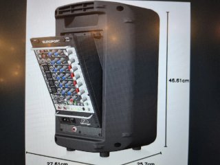 Altavoz Activo Negro