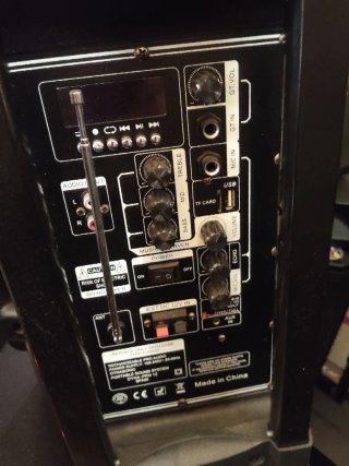Altavoz Activo Negro