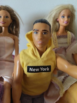Lote Barbies y Caballos.