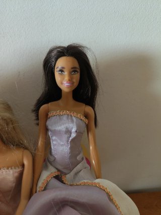Lote Barbies y Caballos.
