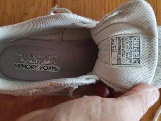 Zapatillas Skechers Talla 39 Beige/Celeste