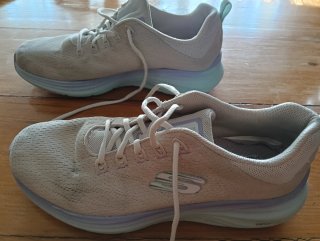Zapatillas Skechers Talla 39 Beige/Celeste