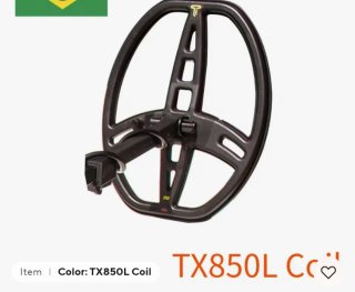 Bobina TX850L para detector de metales