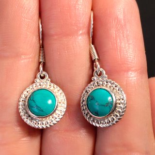 Pendientes Plata 925 turquesa