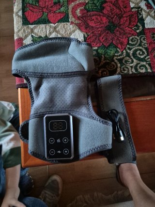 Masajeador de rodilla con calor y vibración