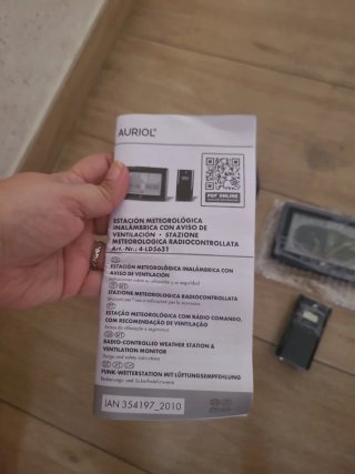 Estación Meteorológica AURIOL Inalámbrica